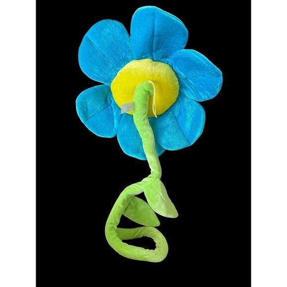 Plush Daisy Sun Flower with Bendable Stems Smile Face Stuffed Toy Home Decor US - Picture 7 of 8